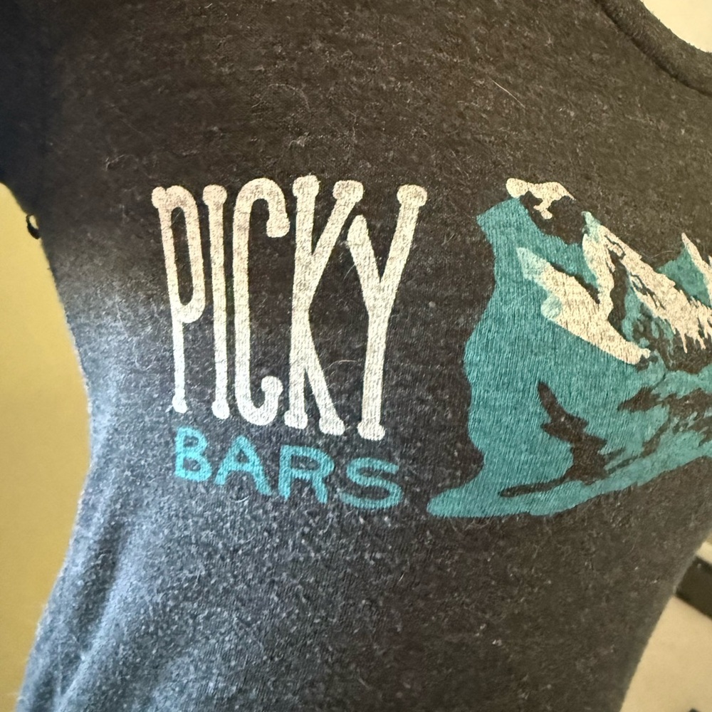 Picky Bars Gray Tee - Picture 4 of 4